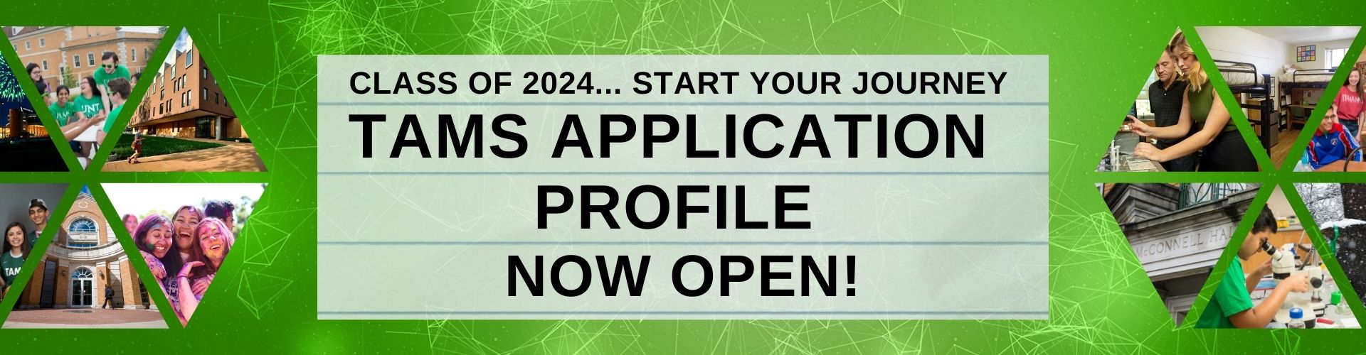 TAMS Class of 2024 Application opens July 19, 2021